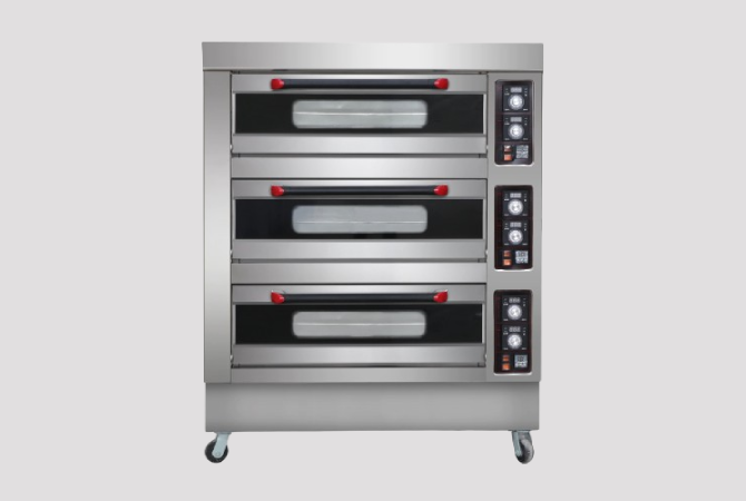 THREE DECK OVEN